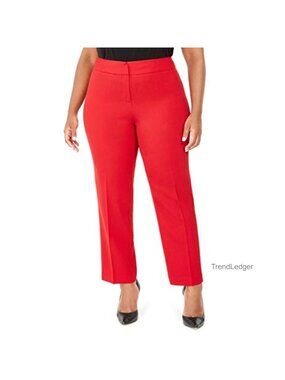 Stretch Slim-Leg Crepe Weave Dress Pants for Work